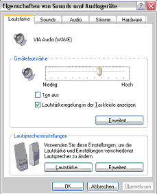 Notebook Anschlussbuchsen